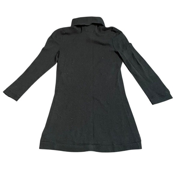Lily White Tops - Lily White Sheer Mesh Turtleneck Long Sleeve Top Black Small/Extra Small